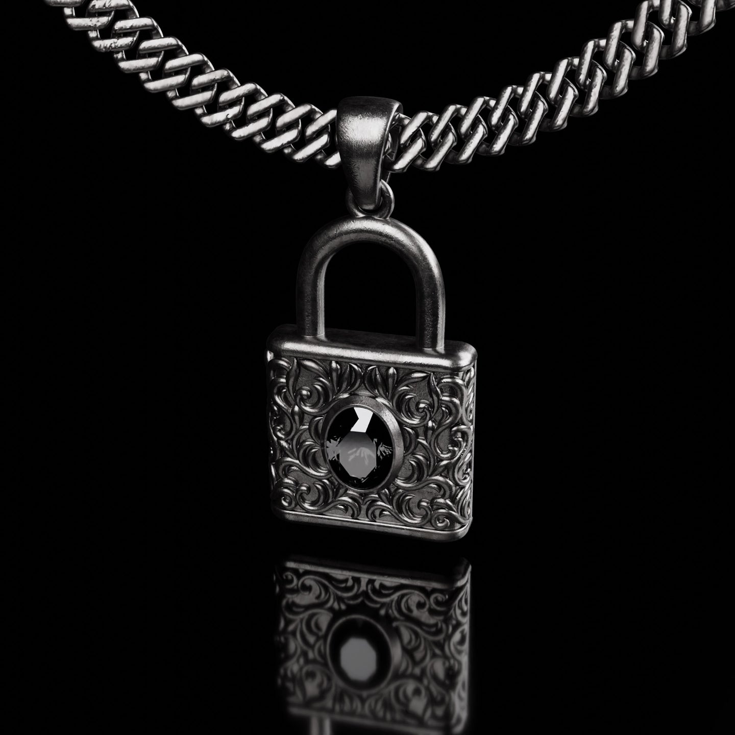 Amore Divino Lock Necklace - Fashion Jewelry by Yordy.