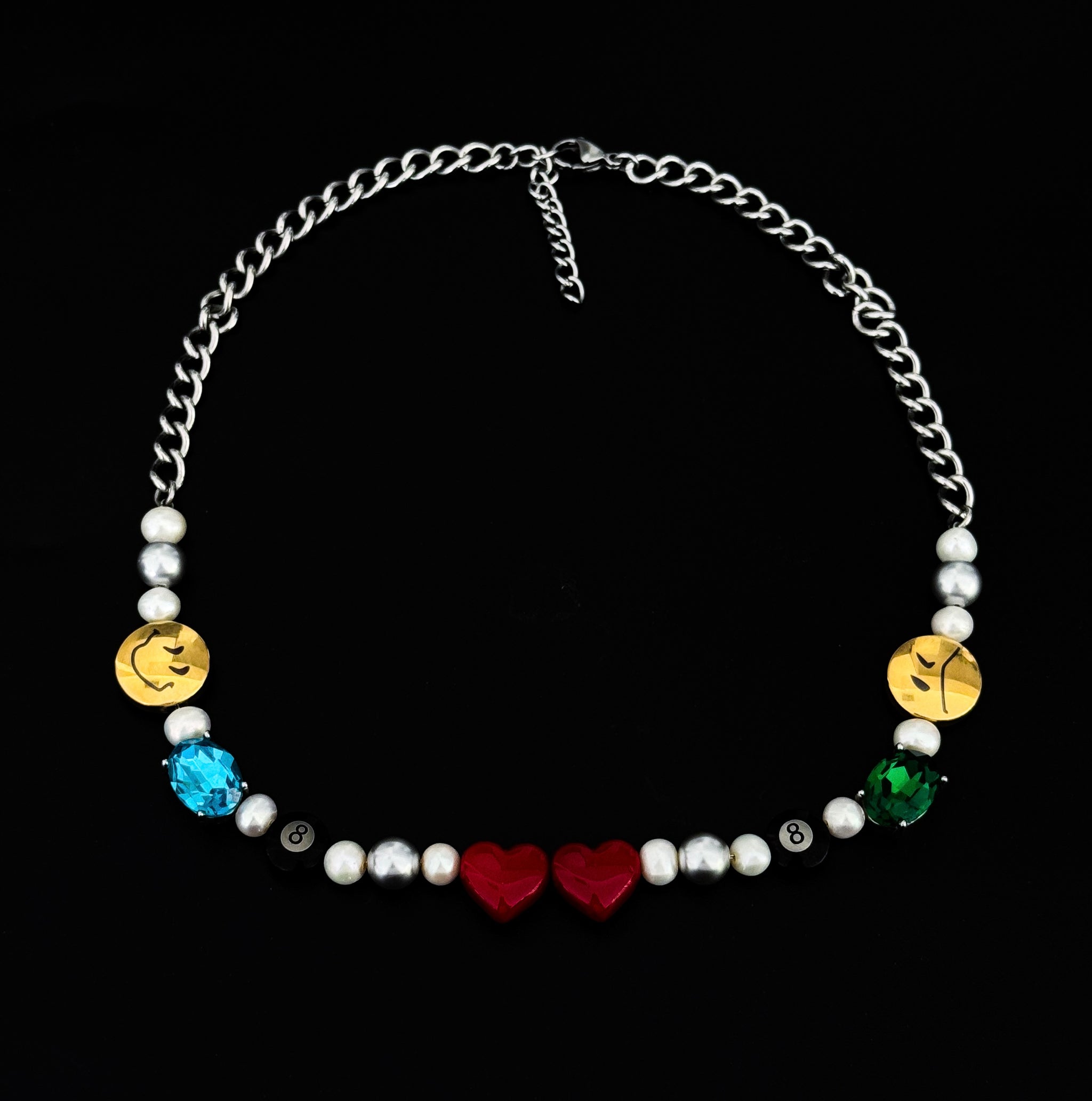 Sun-kissed Jewels Pearl Necklace