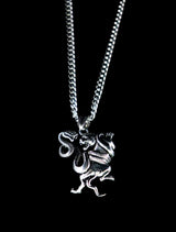 Silver Wild Battle Necklace - Fashion Jewelry by Yordy.